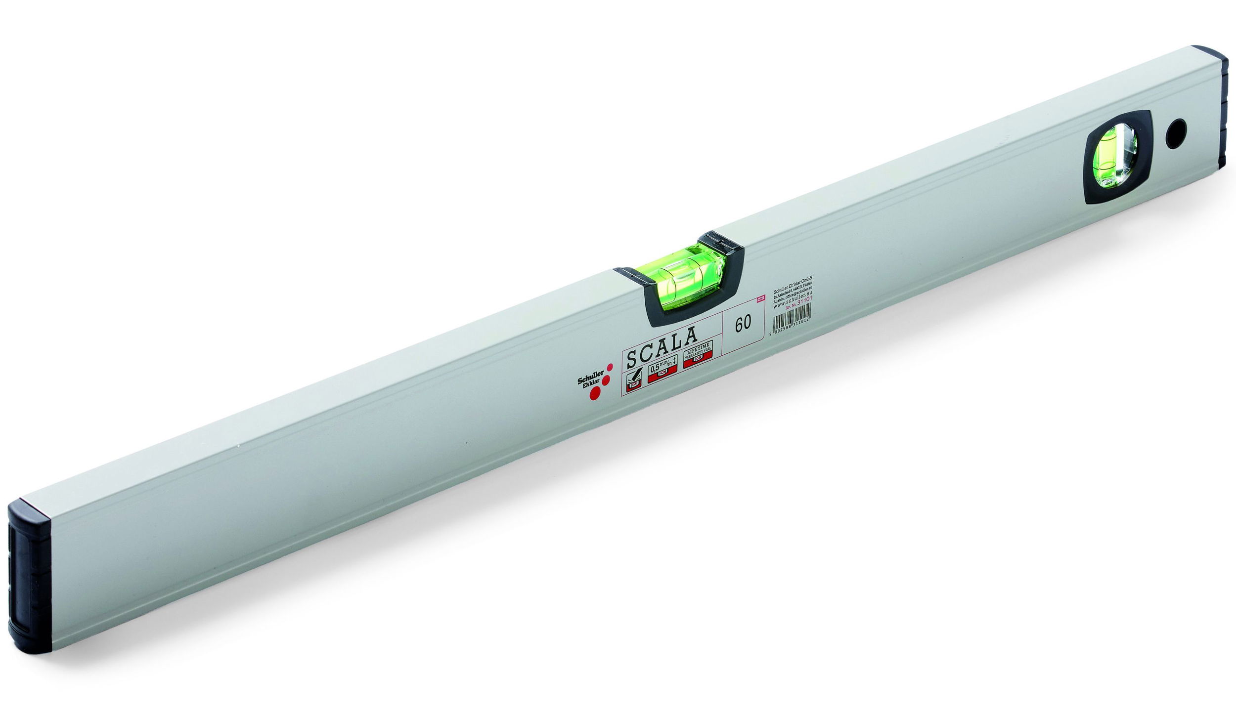 Schuller SCALA alumínium profilú vízmérték, 60 cm termék fő termékképe