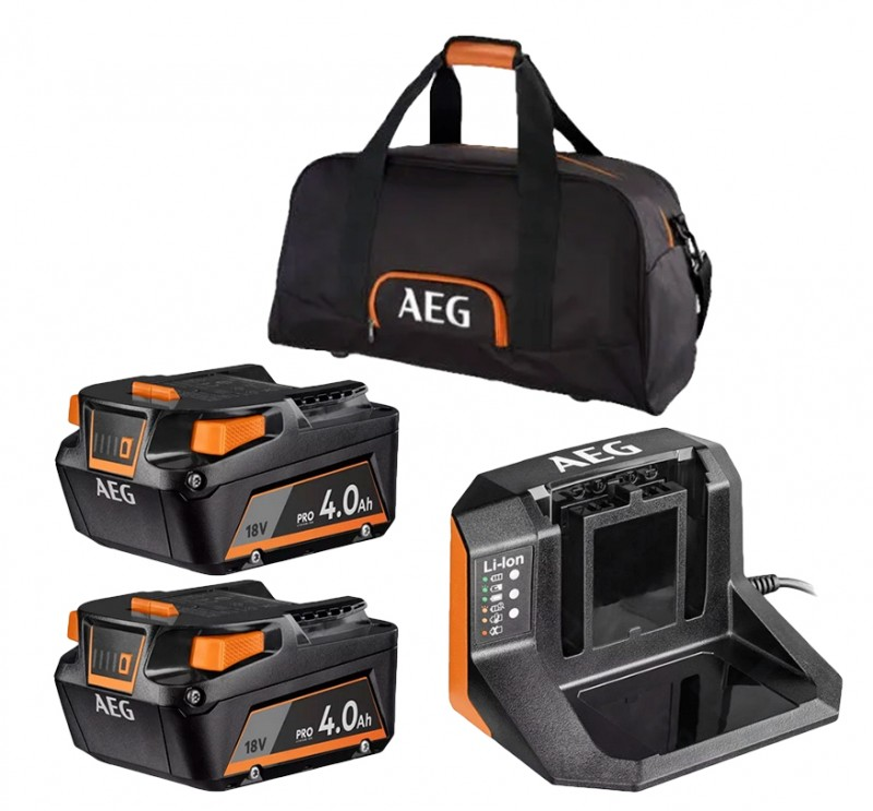 AEG SET LL1840SLK1 Subcompact PROLITHIUM-ION™ akkumulátor és töltő szett termék fő termékképe