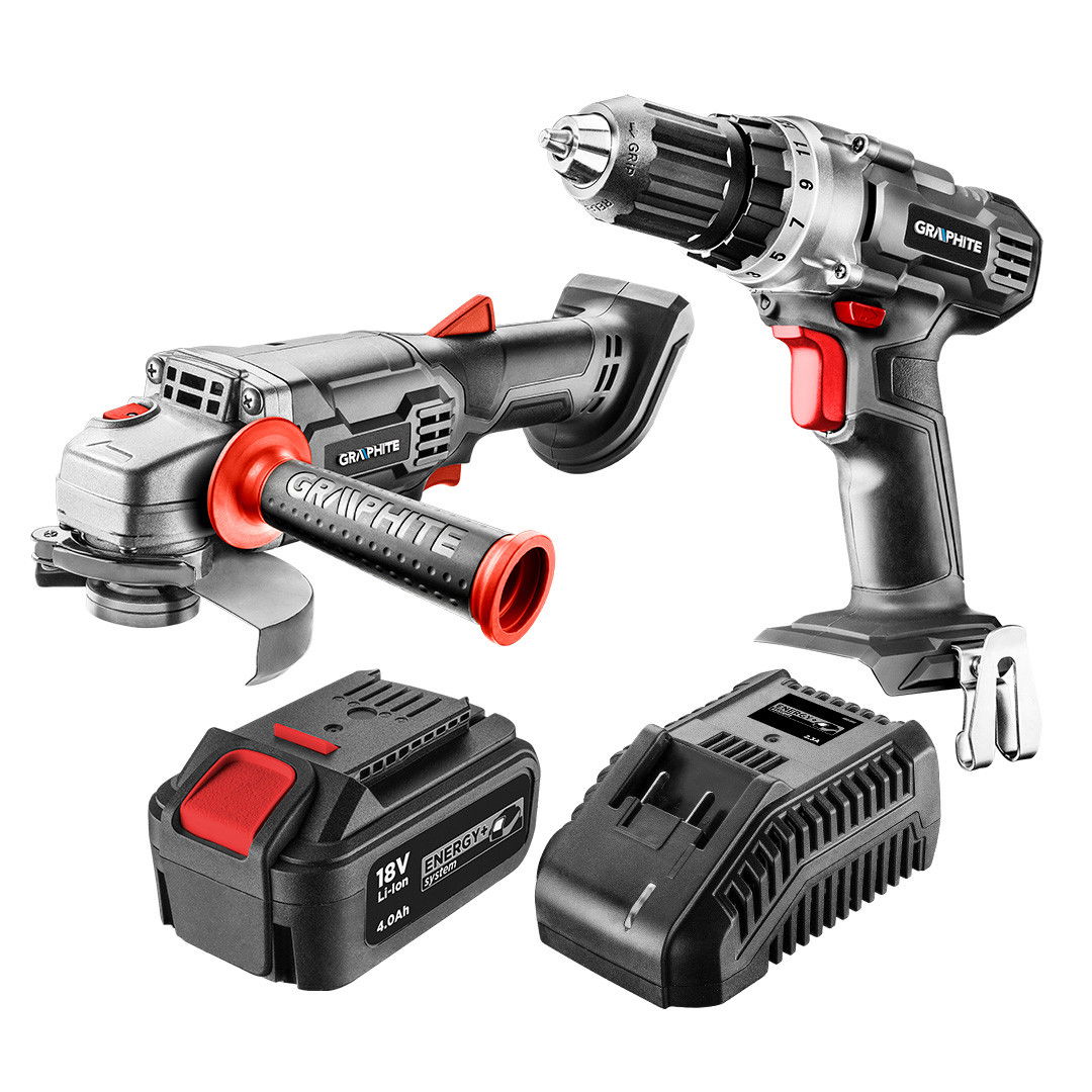 Graphite 58G000-CS1 akkumulátoros gépcsomag (1 x 4.0 Ah Li-ion akkuval) termék fő termékképe