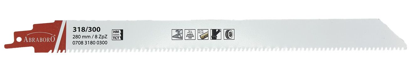 Abraboro 318/300 TCT orrfűrészlap termék fő termékképe
