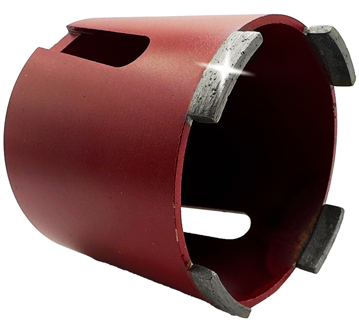 Abraboro Komplett gyémántszemcsés dobozfúró (koronafúró) HEX befogással, Ø 68 mm termék fő termékképe