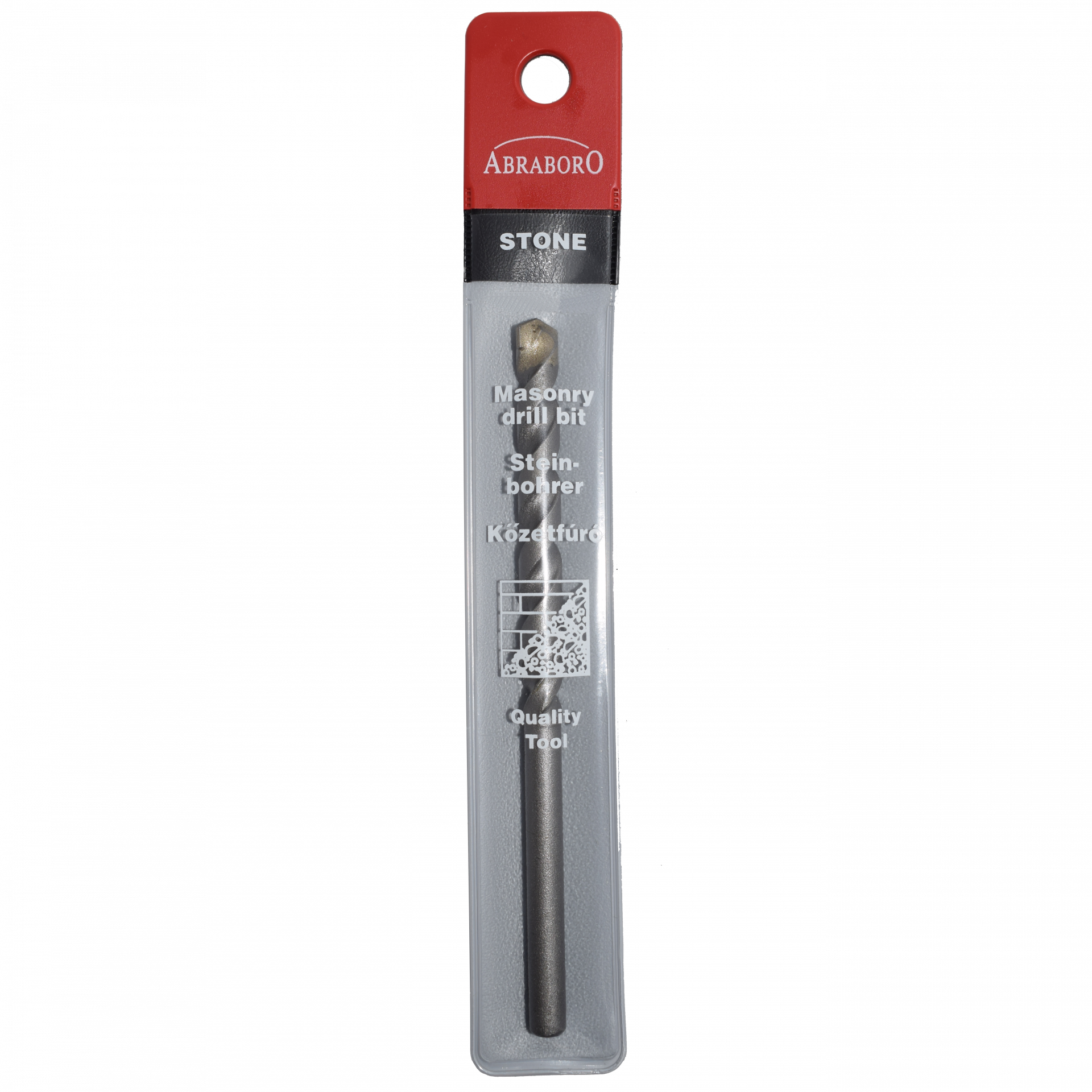 Abraboro 8 x 120 / 80 mm hengeres szárú kőzetfúró tasakban termék fő termékképe