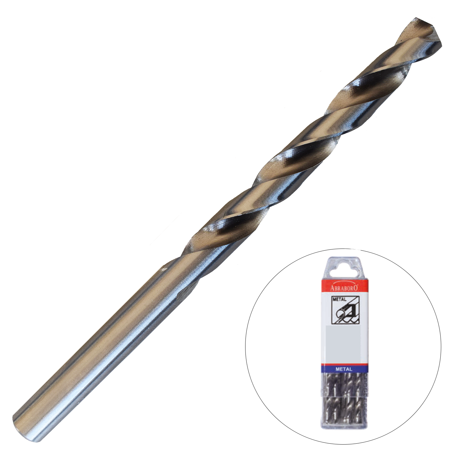 Abraboro 6.8 x 109 / 69 mm HSS-GS fémfúró X-Pack, 10 db/csomag termék fő termékképe