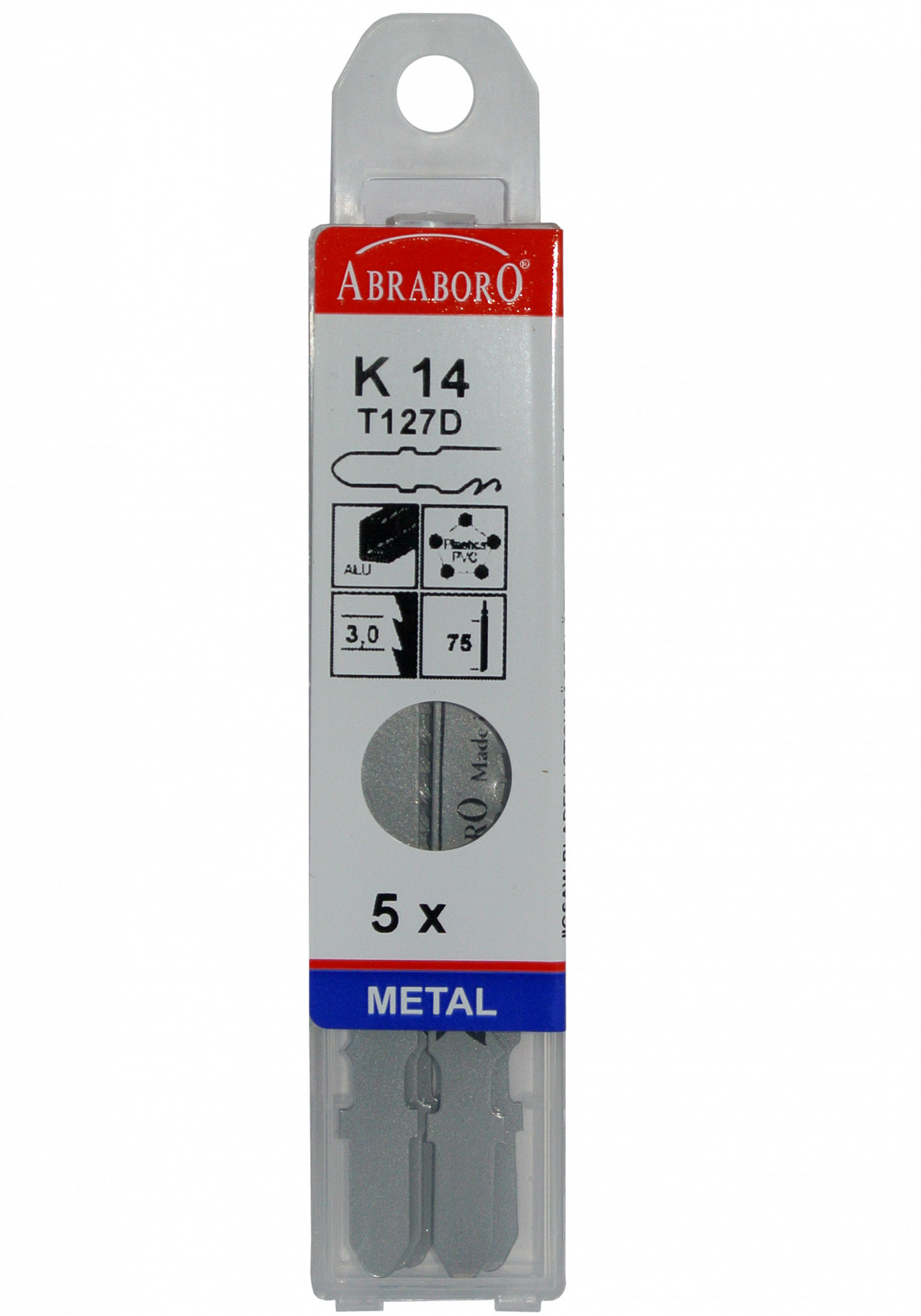 Abraboro K 14 szúrófűrészlap Bosch befogással, 5 db/csomag termék fő termékképe