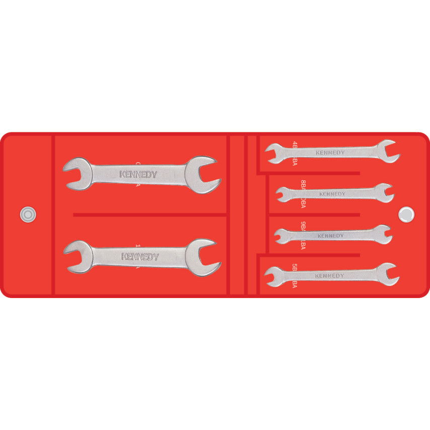 KENNEDY 0 - 11 BA villáskulcs készlet, kisméretű, 6 részes termék fő termékképe