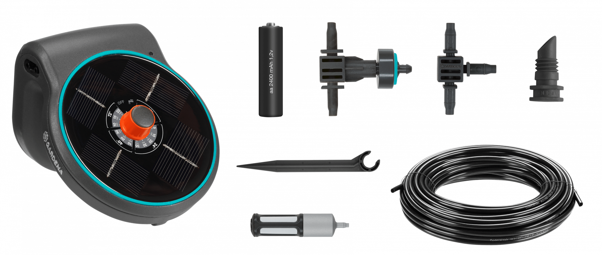 Gardena AquaBloom napelemes csepegtető szivattyú készlet termék fő termékképe