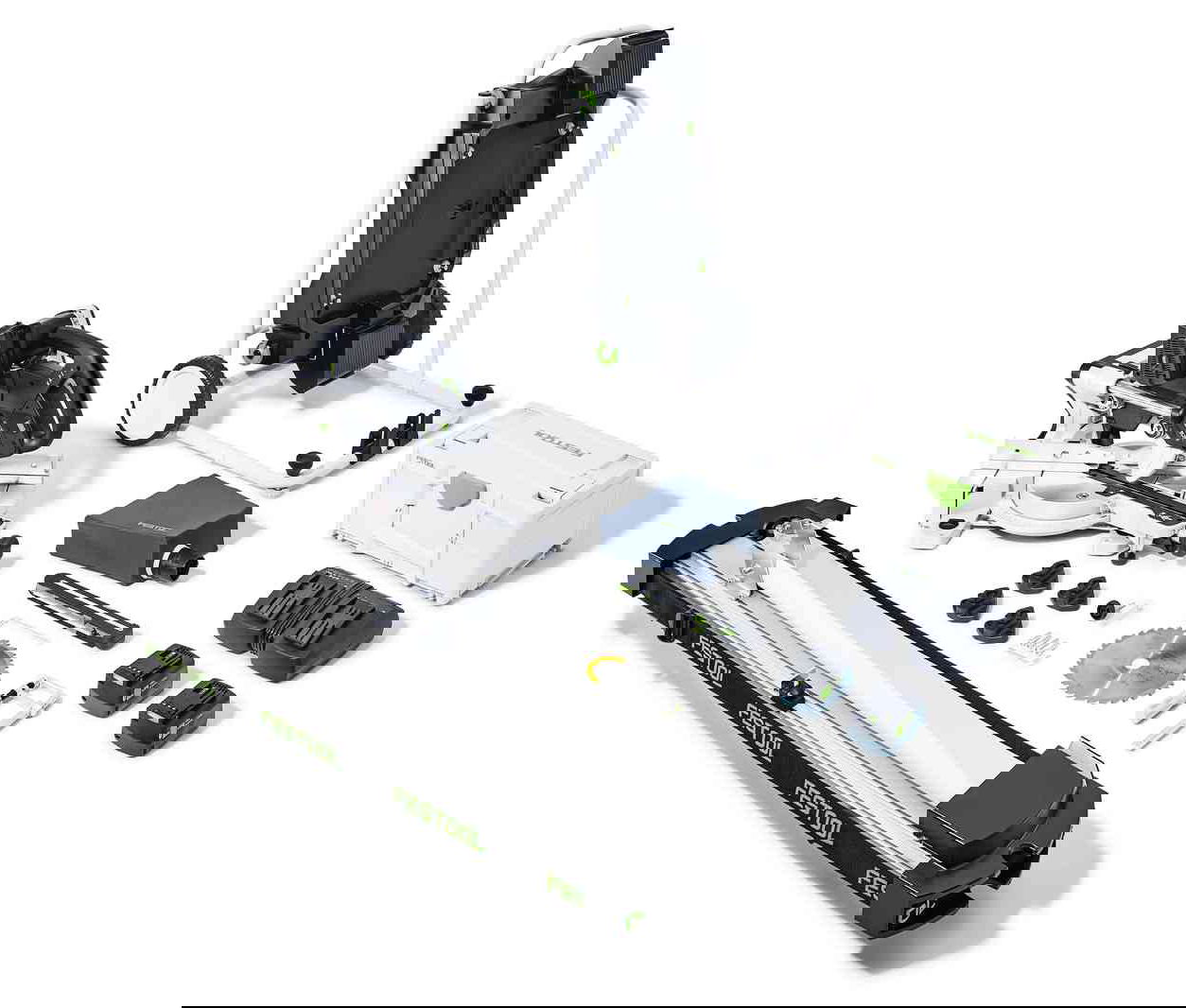 Festool KAPEX KSC 60 EB 5,0 I-UG-Set akkus szénkefe nélküli gérvágó (2 x 5.0 Ah Li-ion akkuval) termék fő termékképe