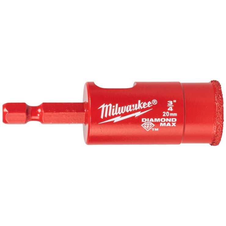 Milwaukee Diamond Max™ nedves / száraz lyukfúró, Ø20 mm termék fő termékképe