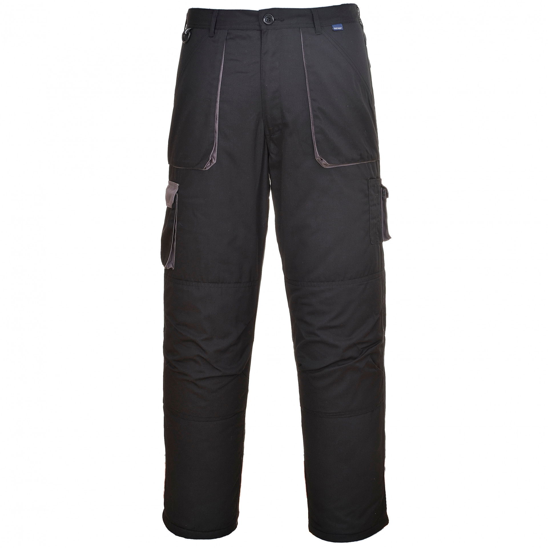 Portwest TX16 - Texo Contrast bélelt nadrág, fekete termék fő termékképe
