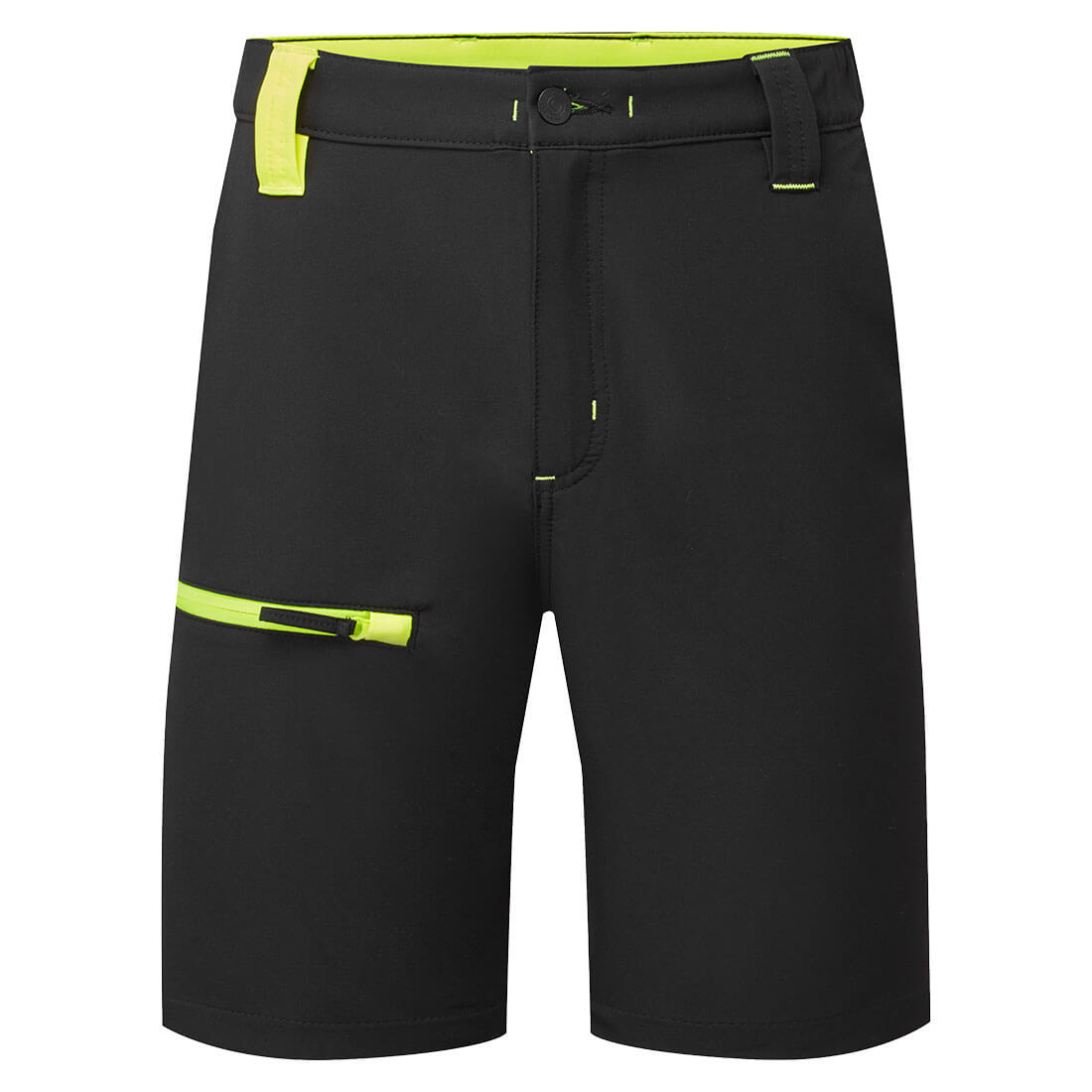 Portwest CD882 - WX2 Eco Stretch rövidnadrág, fekete/sárga termék fő termékképe